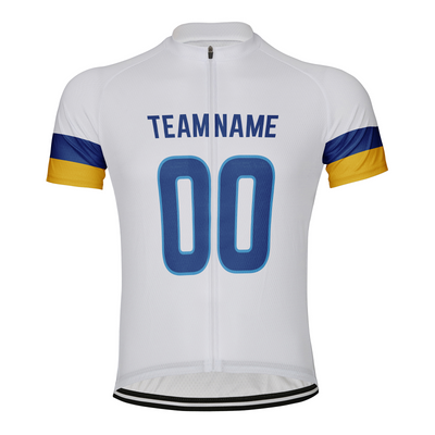 Customized Los Angeles Team Men's Cycling Jersey Short Sleeve