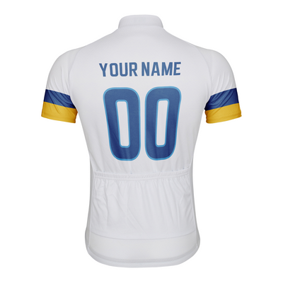Customized Los Angeles Team Men's Cycling Jersey Short Sleeve