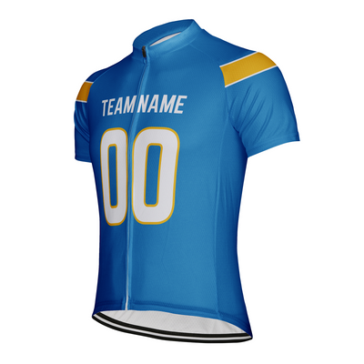Customized Los Angeles Men's Cycling Jersey Short Sleeve