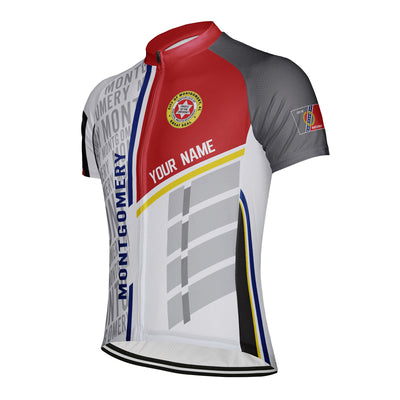 Customized Montgomery Men's Cycling Jersey Short Sleeve