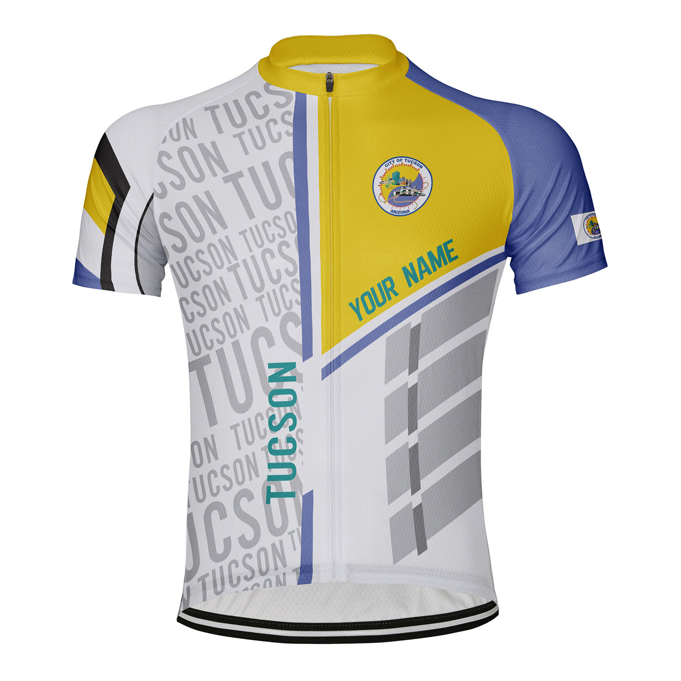 Customized Tucson Men's Cycling Jersey Short Sleeve