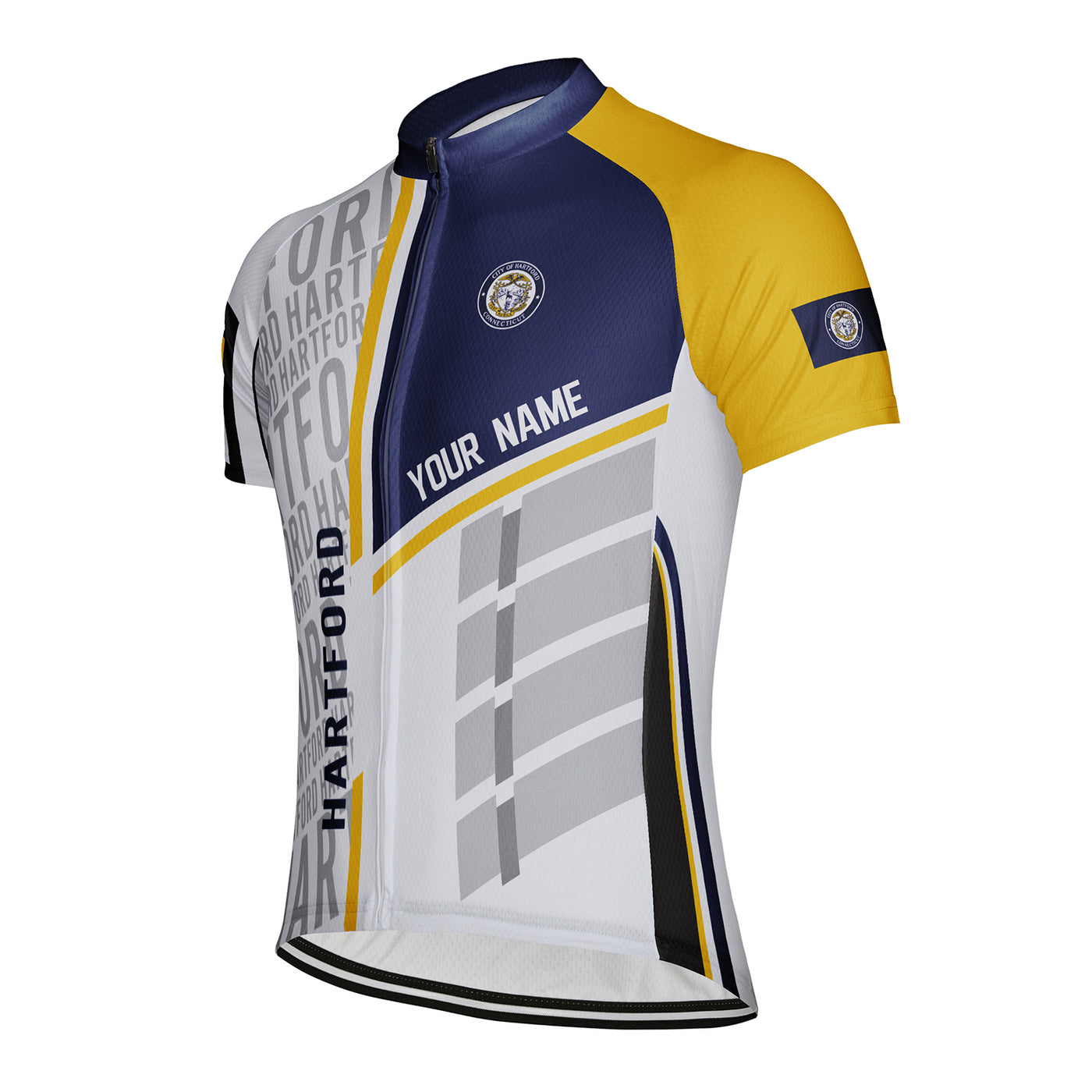 Customized Hartford Men's Cycling Jersey Short Sleeve