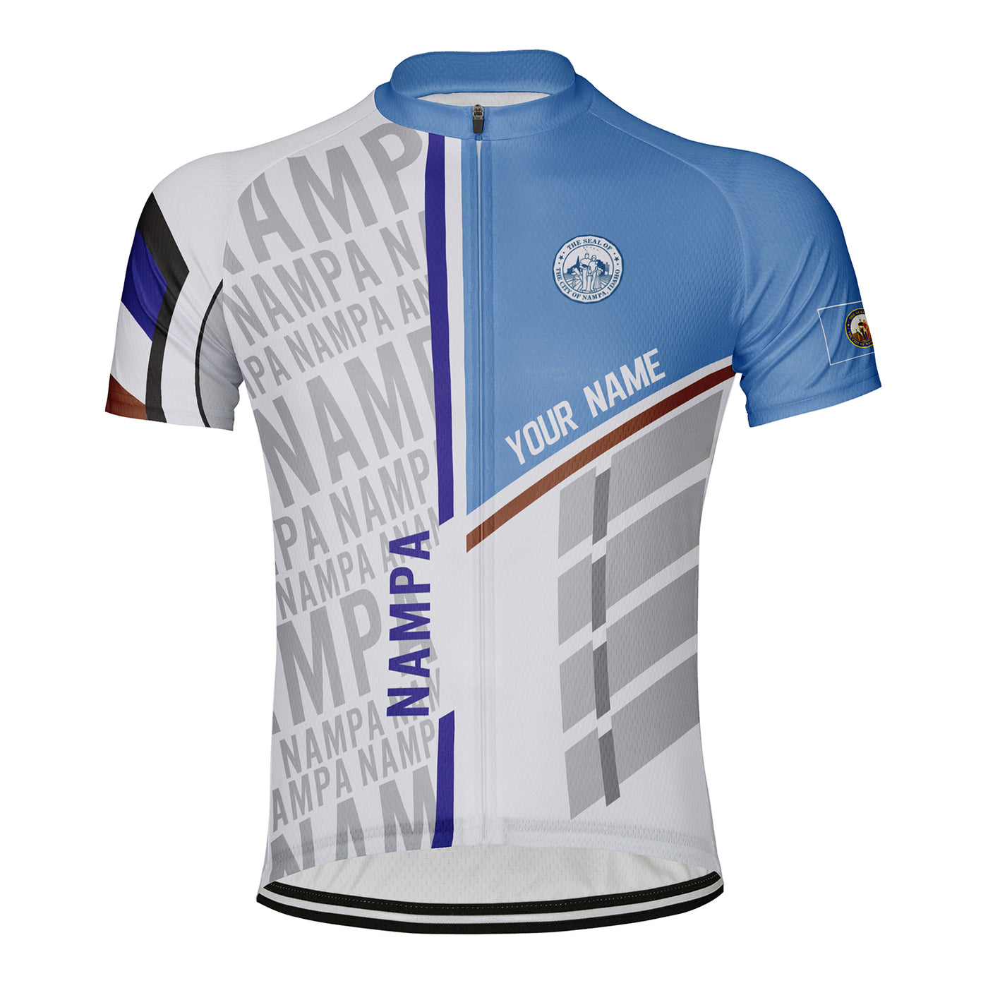 Customized Nampa Men's Cycling Jersey Short Sleeve