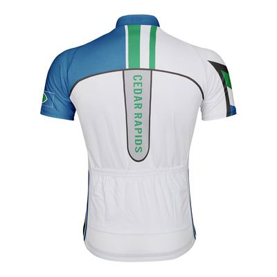 Customized Cedar Rapids Men's Cycling Jersey Short Sleeve