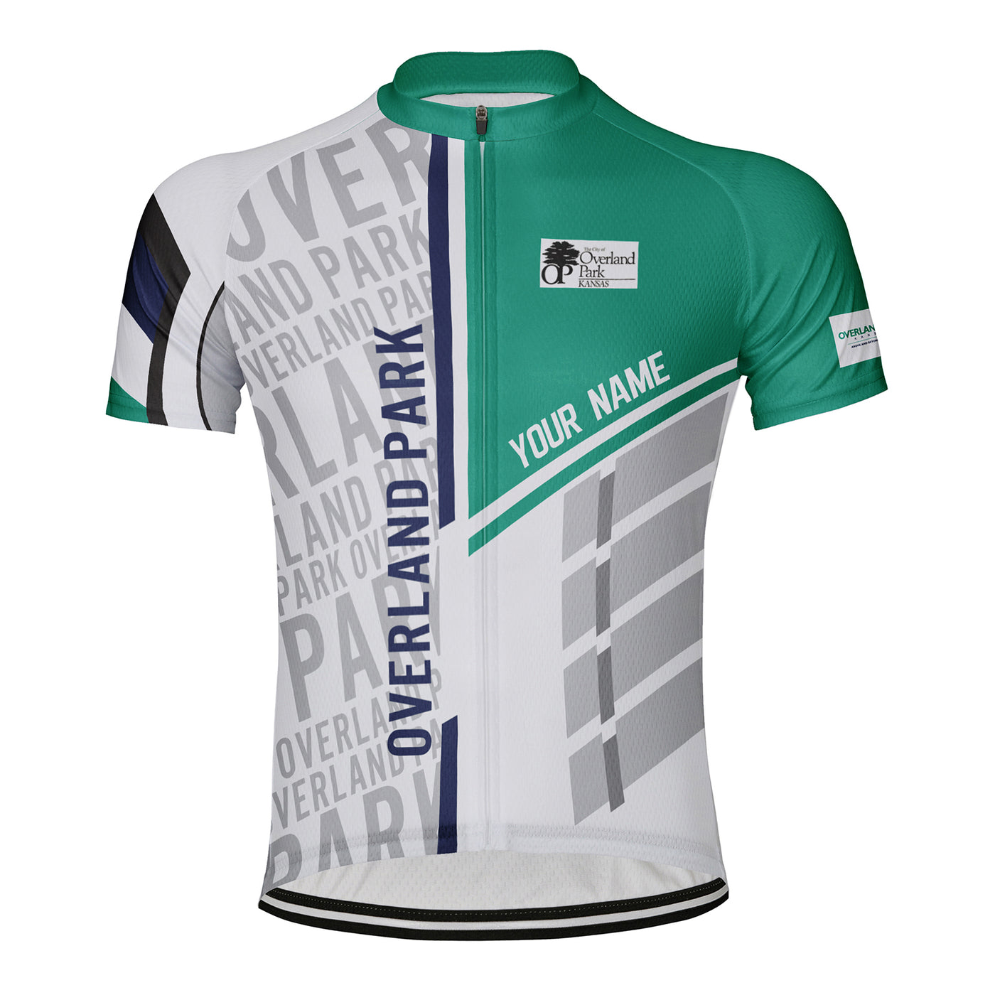 Customized Overland Park Men's Cycling Jersey Short Sleeve