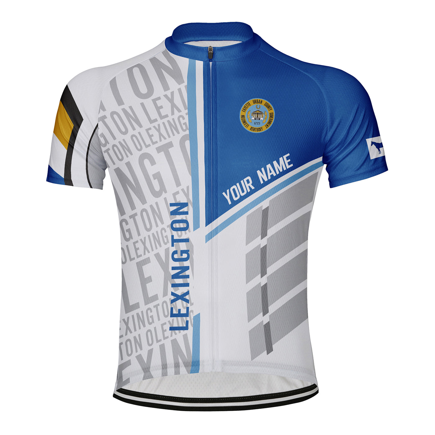 Customized Lexington Men's Cycling Jersey Short Sleeve
