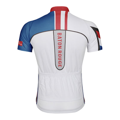 Customized Baton Rouge Men's Cycling Jersey Short Sleeve