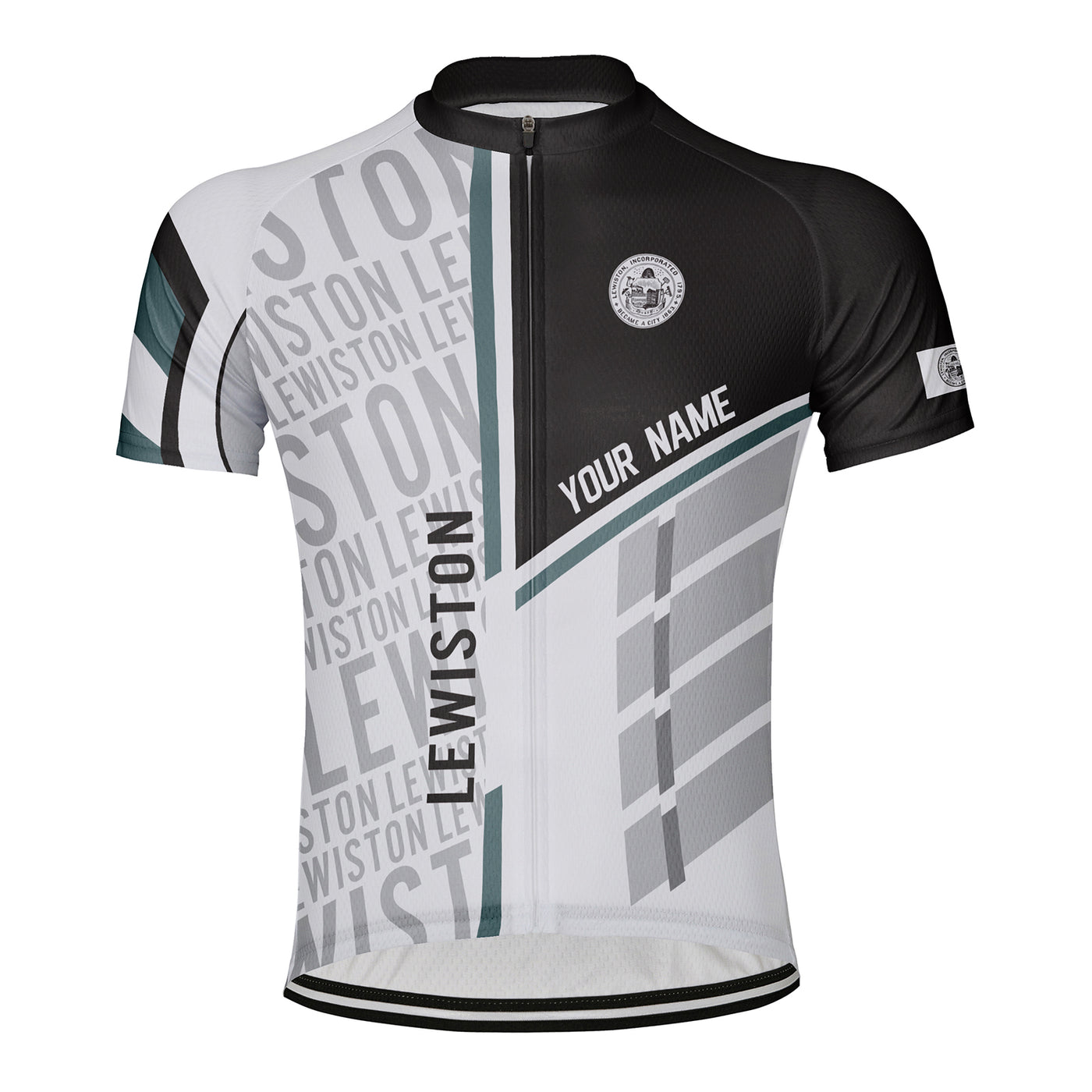 Customized Lewiston Men's Cycling Jersey Short Sleeve