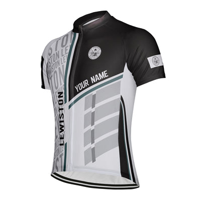 Customized Lewiston Men's Cycling Jersey Short Sleeve