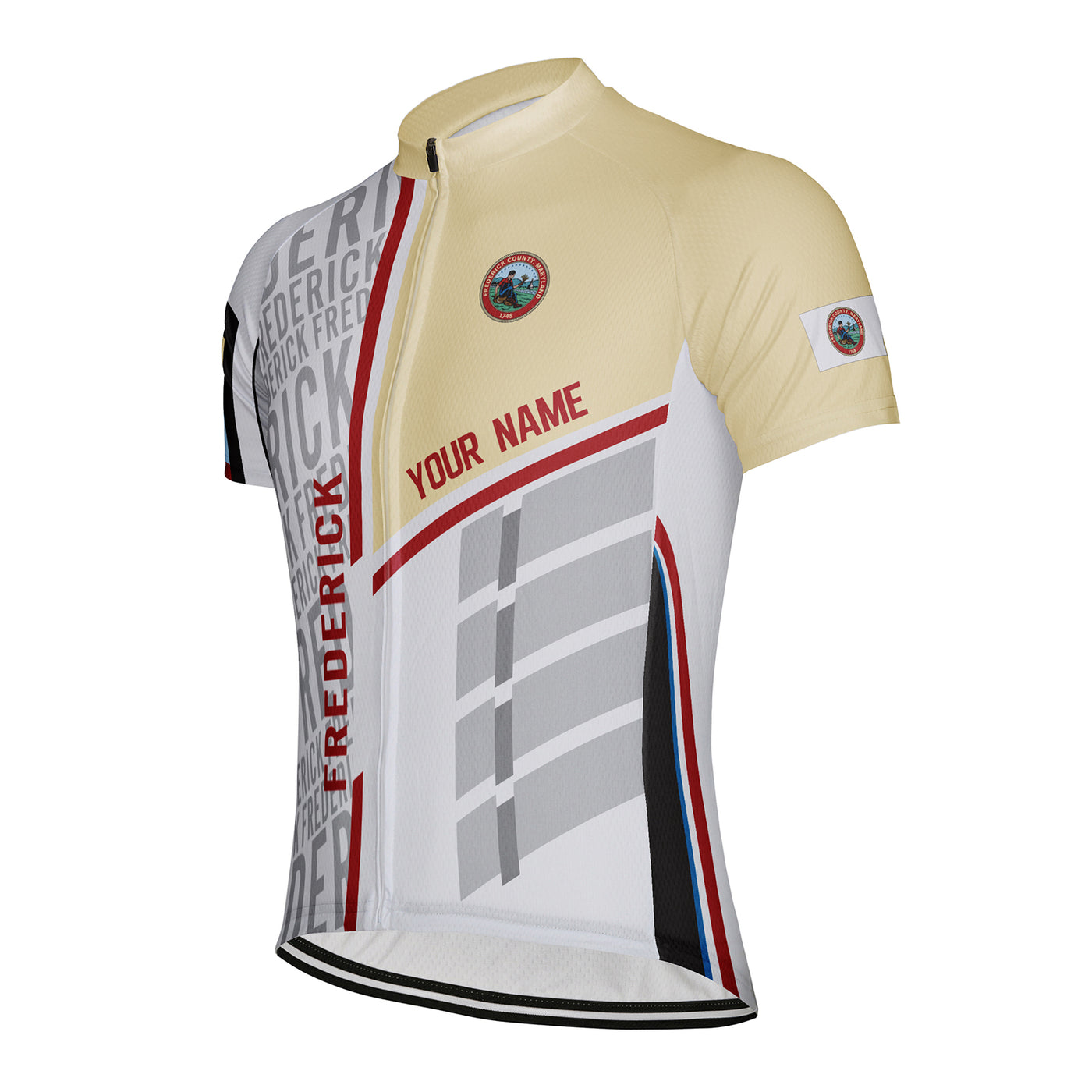 Customized Frederick Men's Cycling Jersey Short Sleeve
