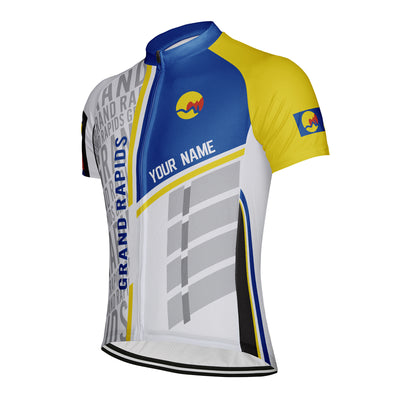 Customized Grand Rapids Men's Cycling Jersey Short Sleeve
