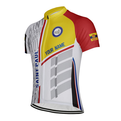 Customized Saint Paul Men's Cycling Jersey Short Sleeve