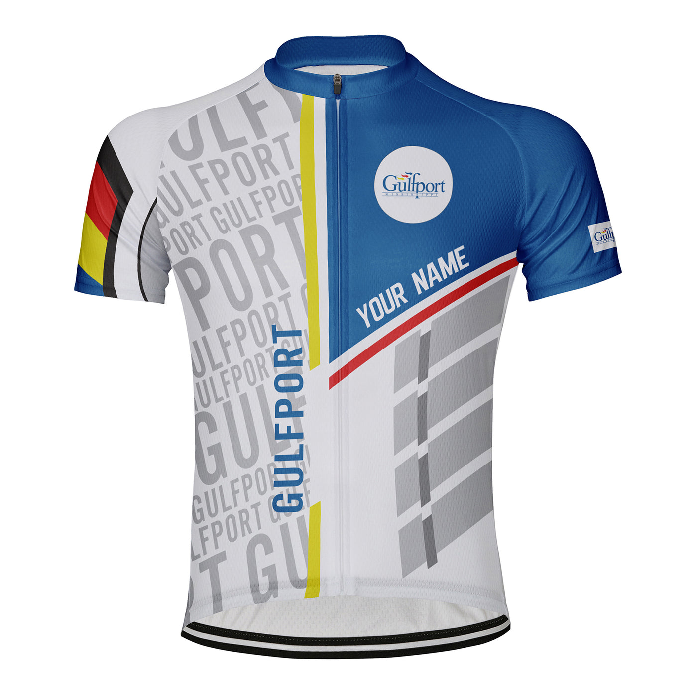 Customized Gulfport Men's Cycling Jersey Short Sleeve