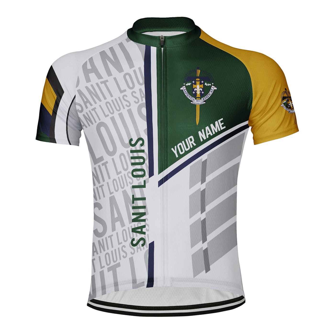 Customized Sanit Louis Men's Cycling Jersey Short Sleeve