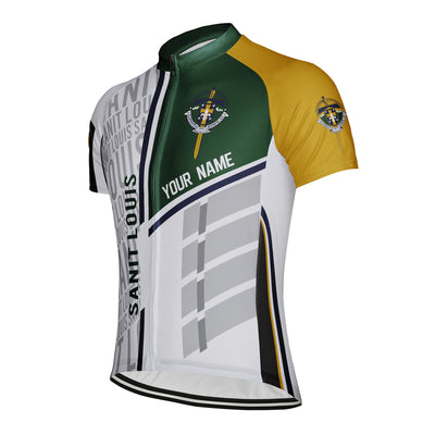 Customized Sanit Louis Men's Cycling Jersey Short Sleeve
