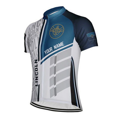 Customized Lincoln Men's Cycling Jersey Short Sleeve