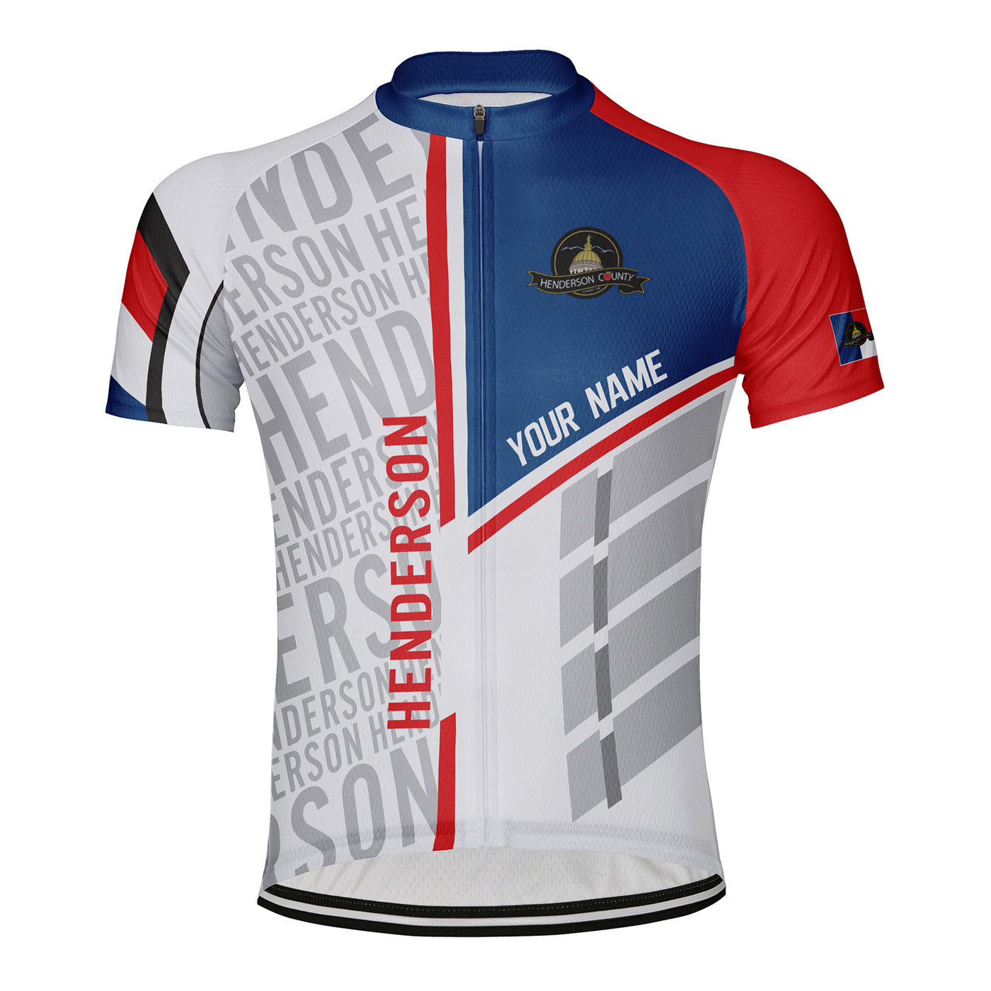 Customized Henderson Men's Cycling Jersey Short Sleeve