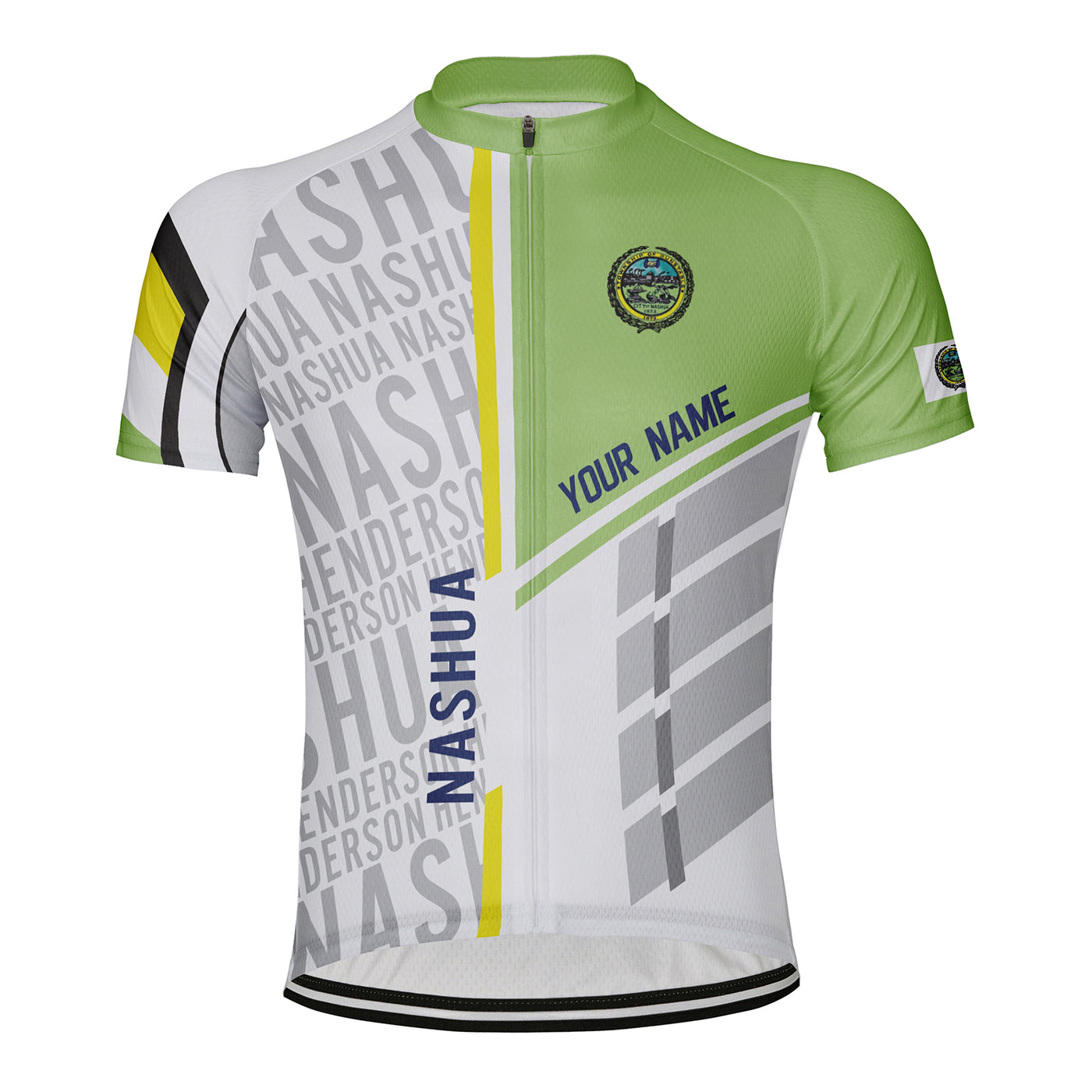 Customized Nashua Men's Cycling Jersey Short Sleeve