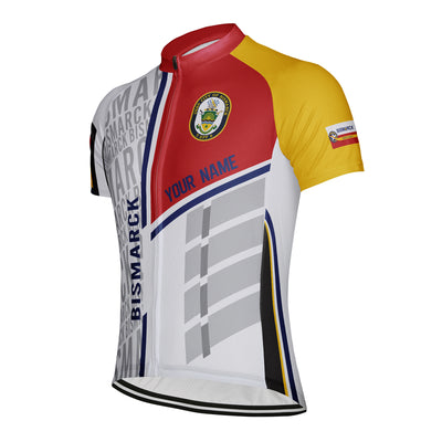 Customized Bismarck Men's Cycling Jersey Short Sleeve