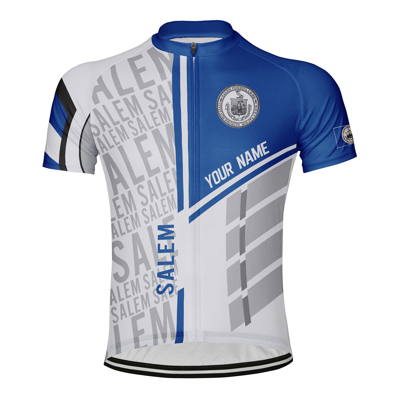 Customized Salem Men's Cycling Jersey Short Sleeve
