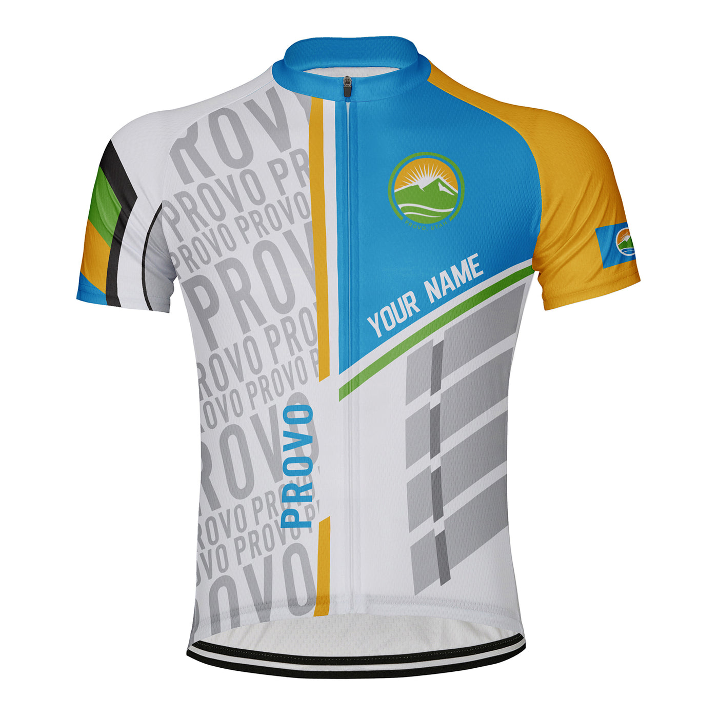 Customized Provo Men's Cycling Jersey Short Sleeve