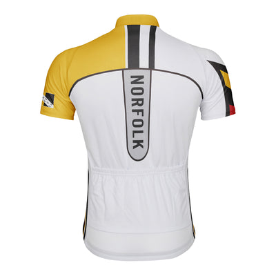 Customized Norfolk Men's Cycling Jersey Short Sleeve