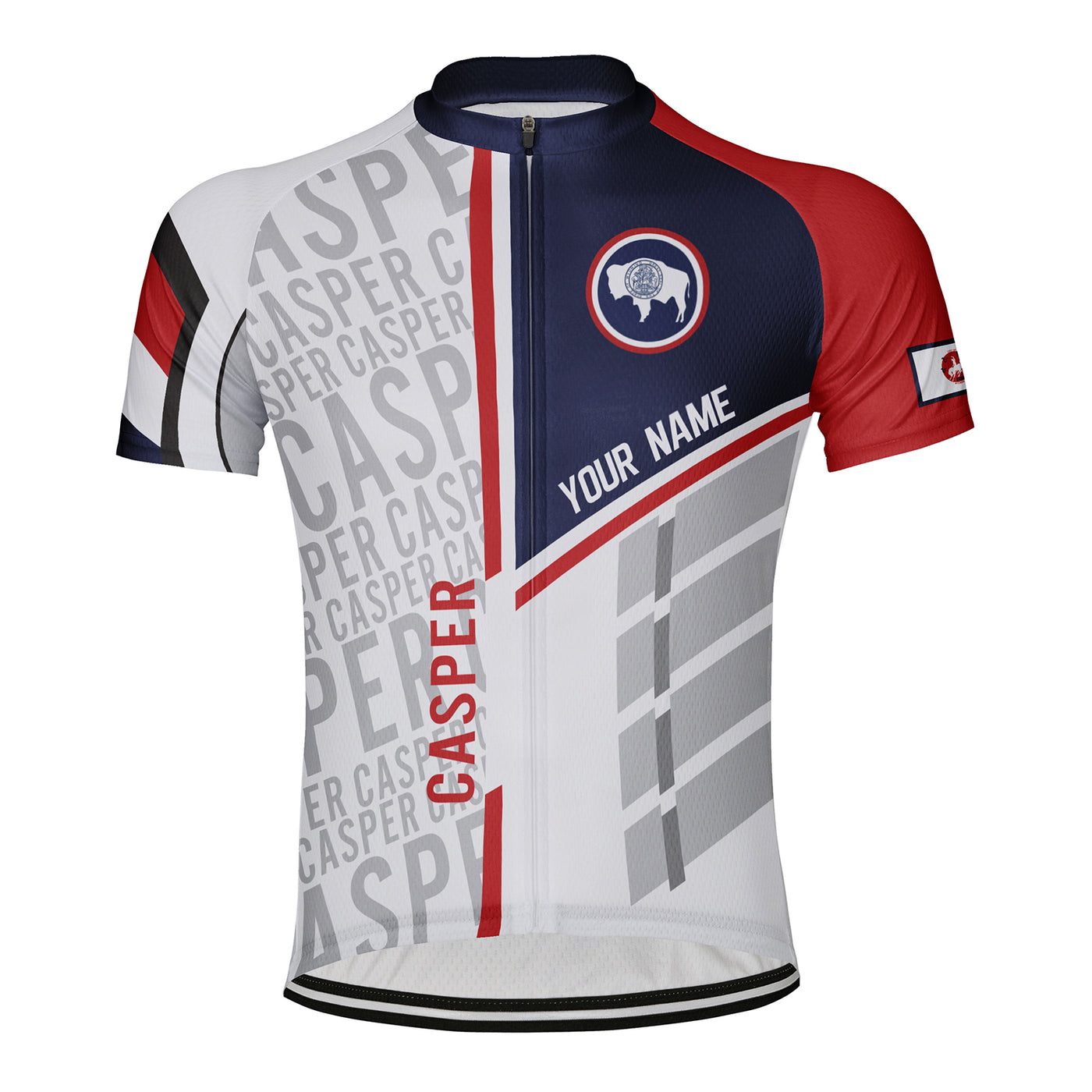Customized Casper Men's Cycling Jersey Short Sleeve