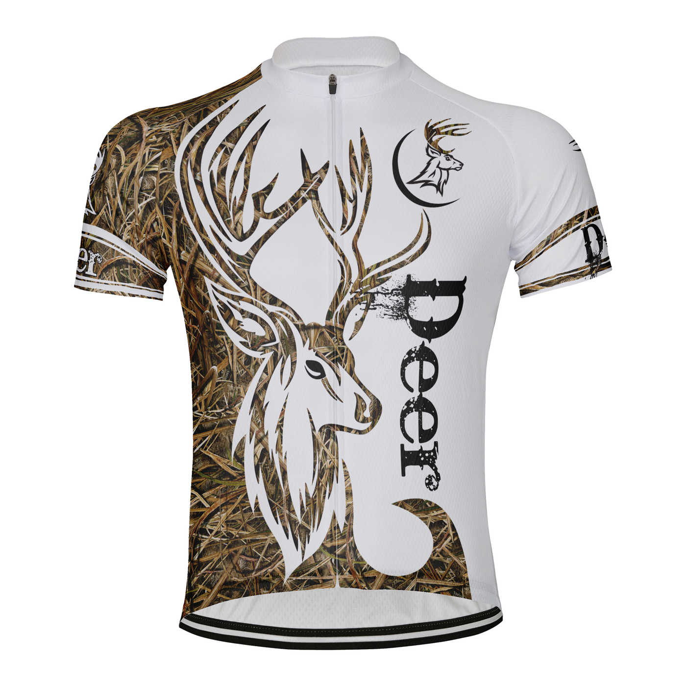 Customized Deer Men's Cycling Jersey Short Sleeve