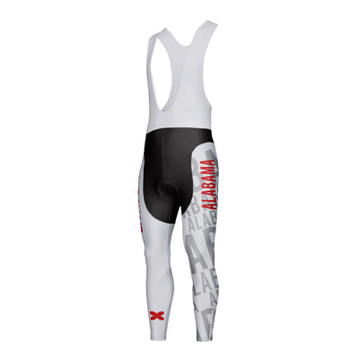Customized Alabama Unisex Cycling Bib Tights Long Pants