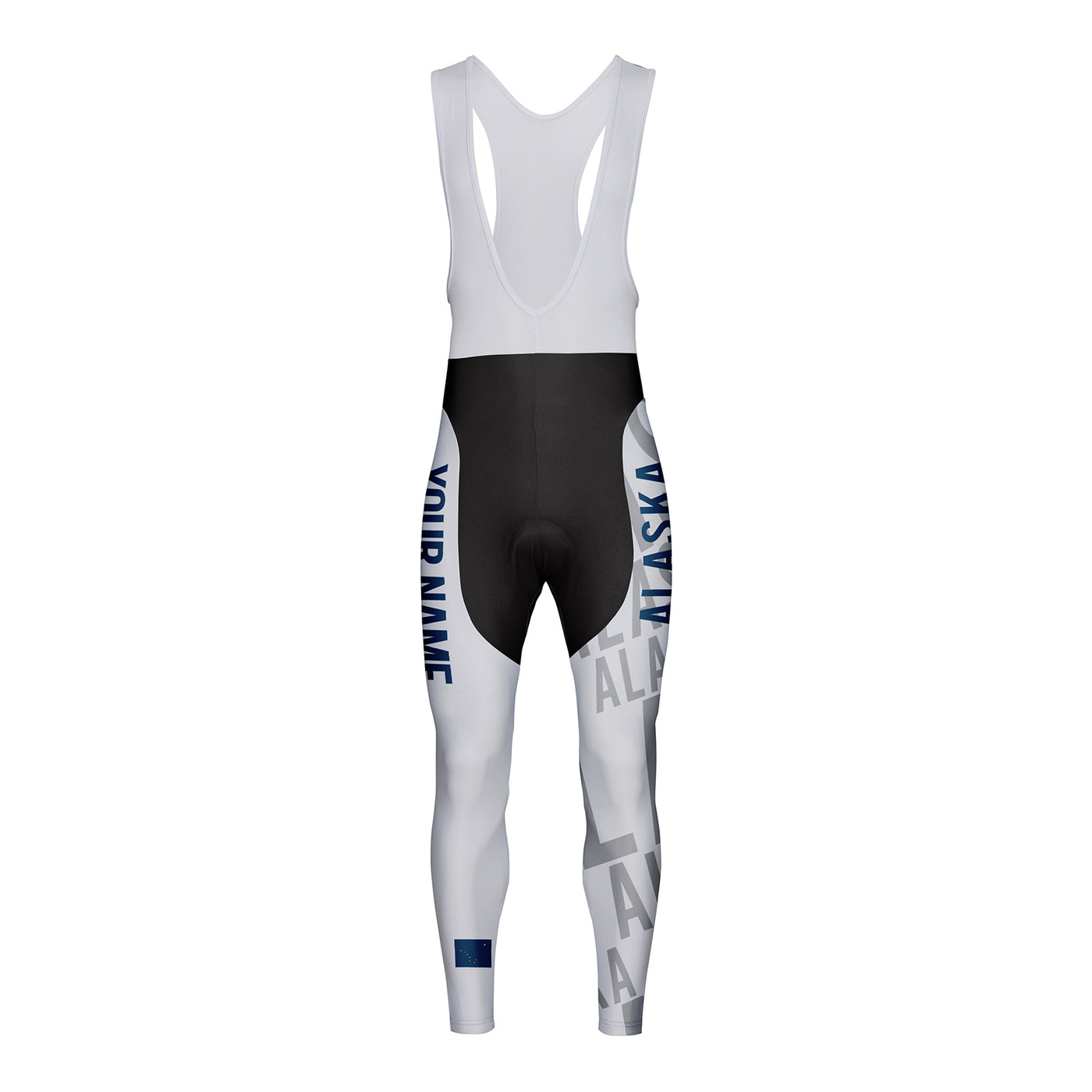 Customized Alaska Unisex Cycling Bib Tights Long Pants