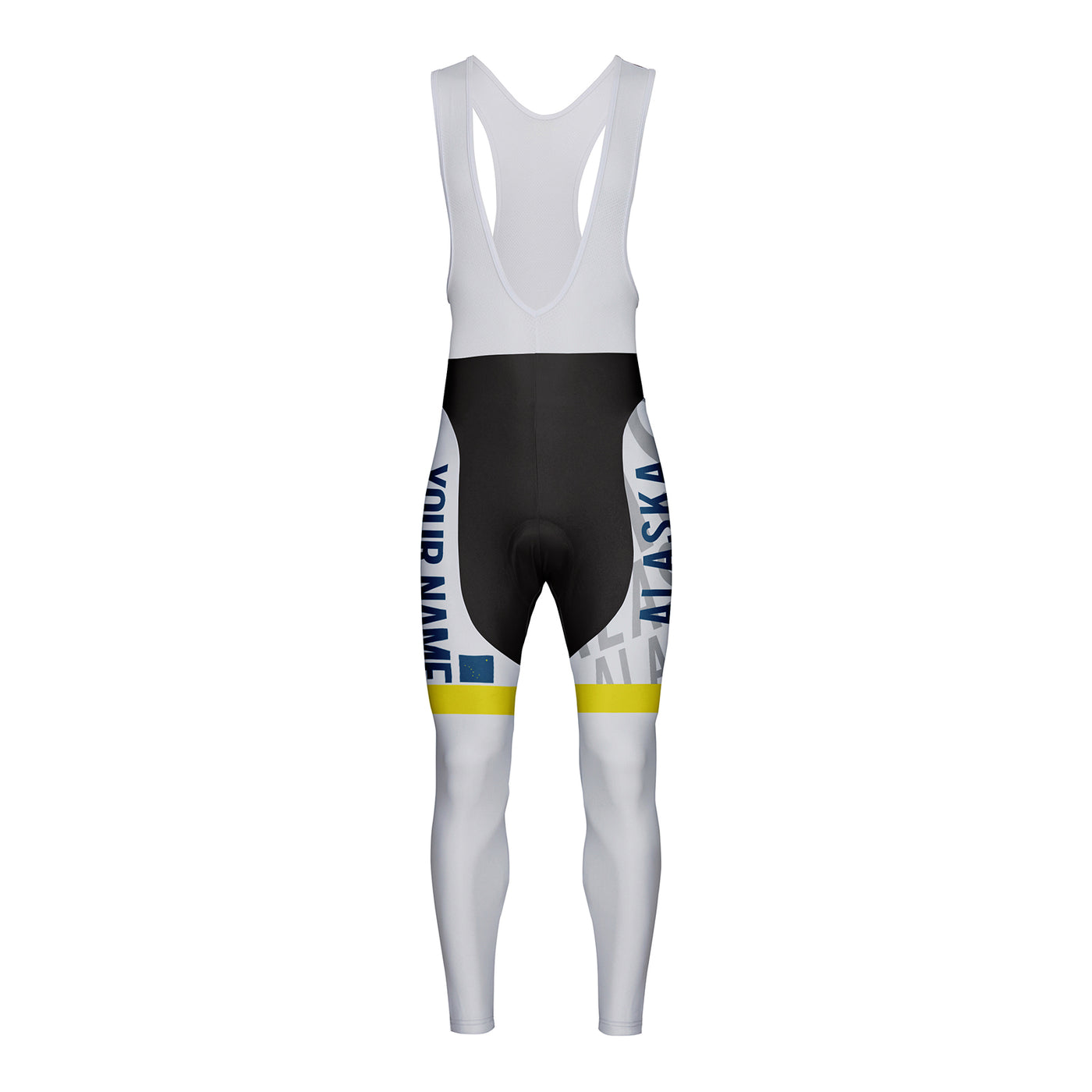 Customized Alaska Unisex Cycling Bib Tights Long Pants