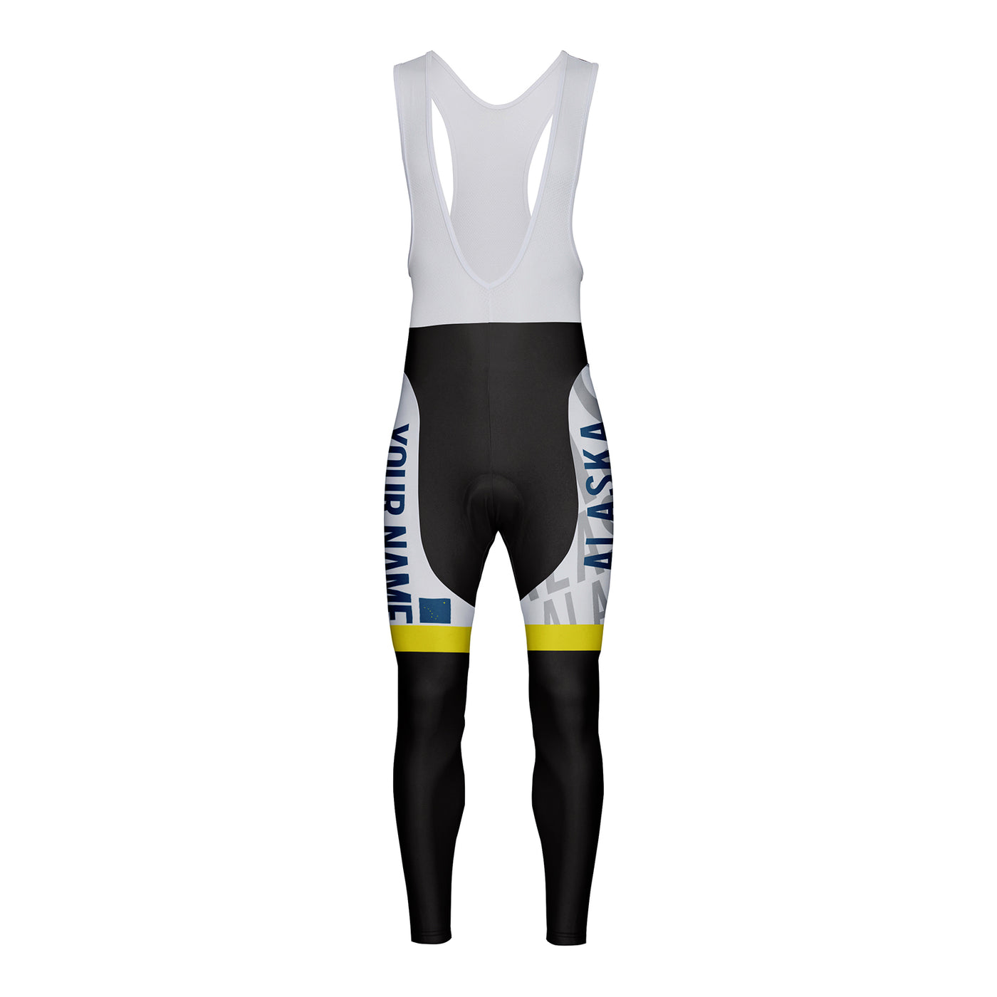 Customized Alaska Unisex Cycling Bib Tights Long Pants