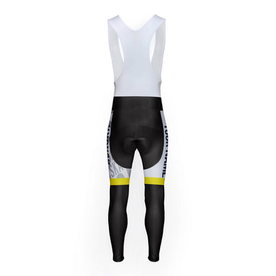 Customized Alaska Unisex Thermal Fleece Cycling Bib Tights Long Pants