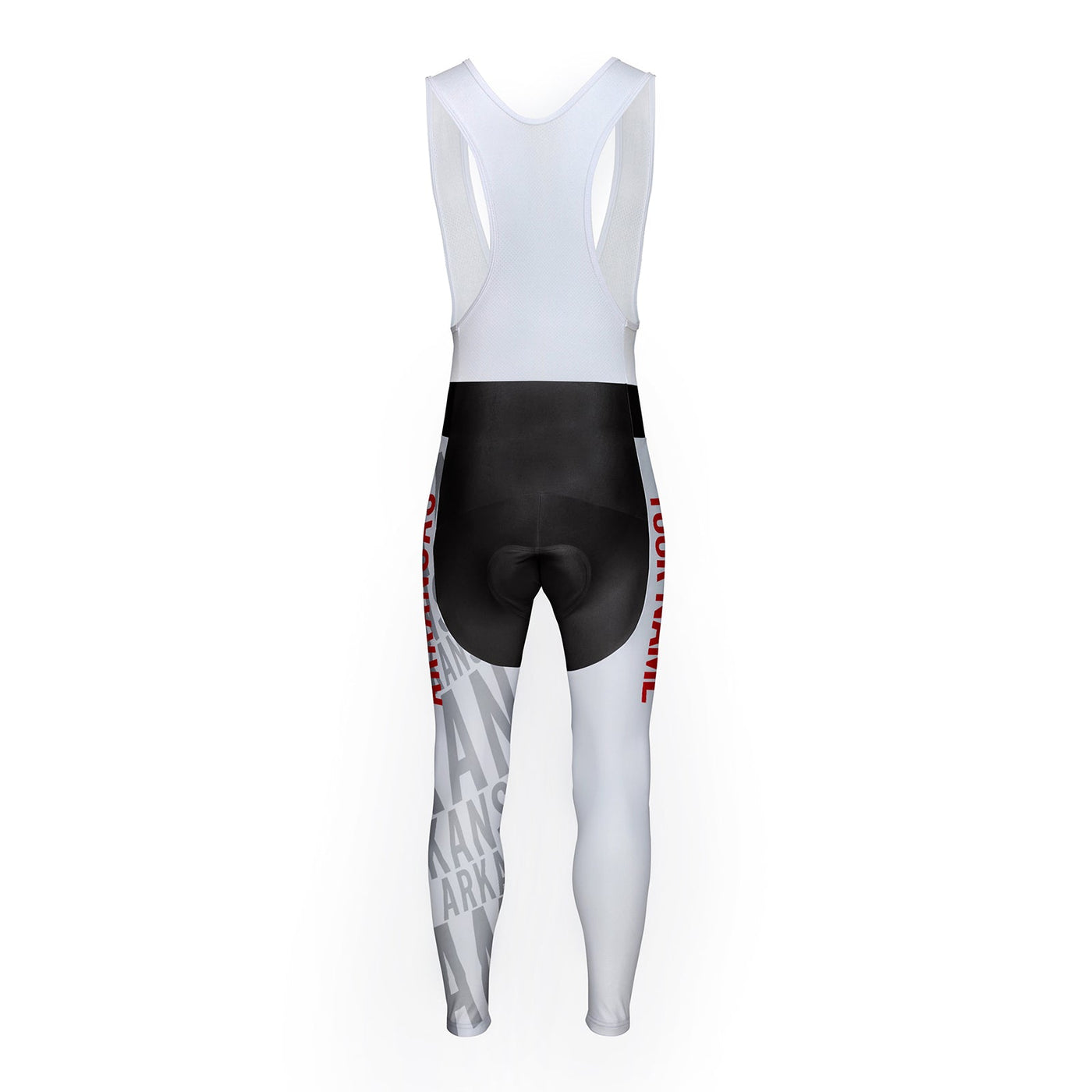 Customized Arkansas Unisex Thermal Fleece Cycling Bib Tights Long Pants