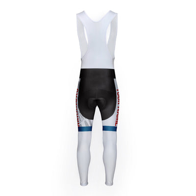 Customized Arkansas Unisex Thermal Fleece Cycling Bib Tights Long Pants