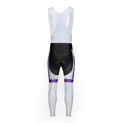 Customized Connecticut Unisex Thermal Fleece Cycling Bib Tights Long Pants