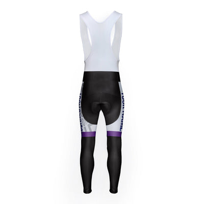 Customized Connecticut Unisex Thermal Fleece Cycling Bib Tights Long Pants