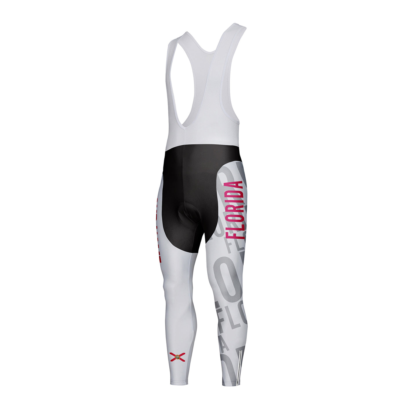 Customized Florida Unisex Cycling Bib Tights Long Pants