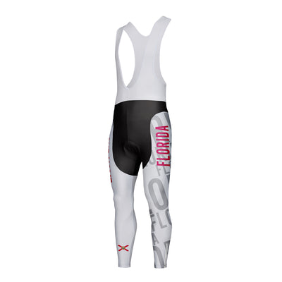 Customized Florida Unisex Cycling Bib Tights Long Pants