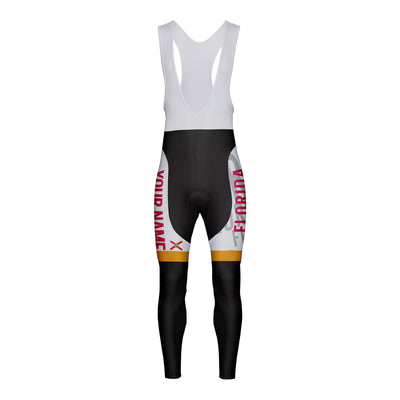 Customized Florida Unisex Cycling Bib Tights Long Pants