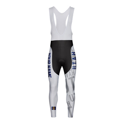 Customized Utah Unisex Cycling Bib Tights Long Pants