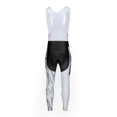 Customized Utah Unisex Cycling Bib Tights Long Pants