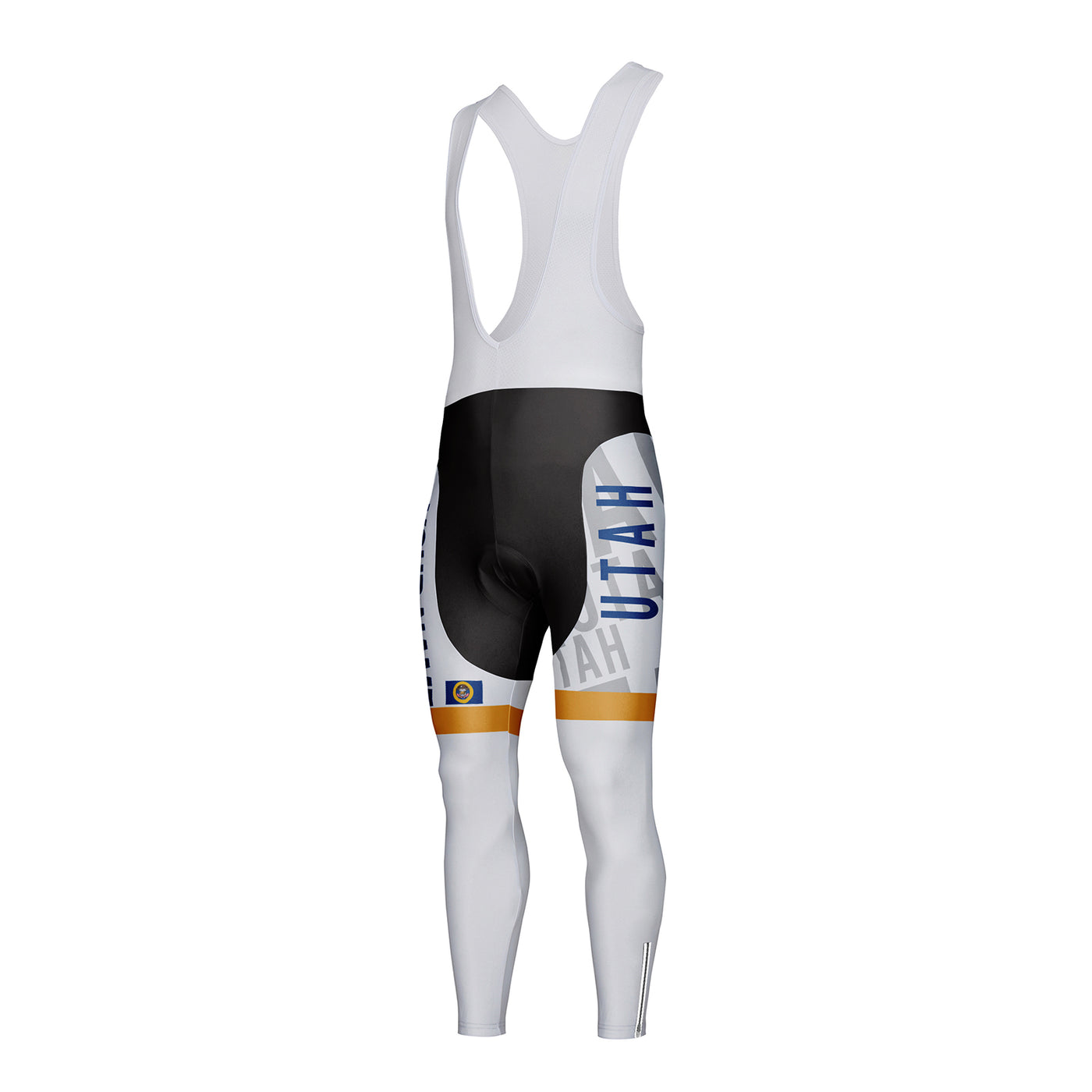 Customized Utah Unisex Cycling Bib Tights Long Pants