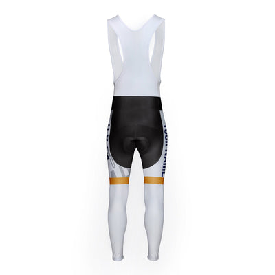 Customized Utah Unisex Thermal Fleece Cycling Bib Tights Long Pants