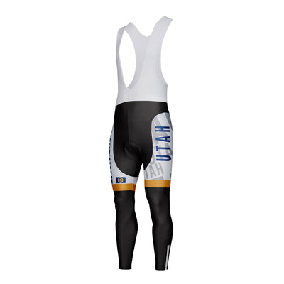 Customized Utah Unisex Cycling Bib Tights Long Pants