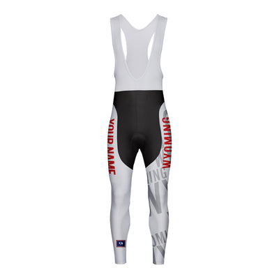 Customized Wyoming Unisex Cycling Bib Tights Long Pants