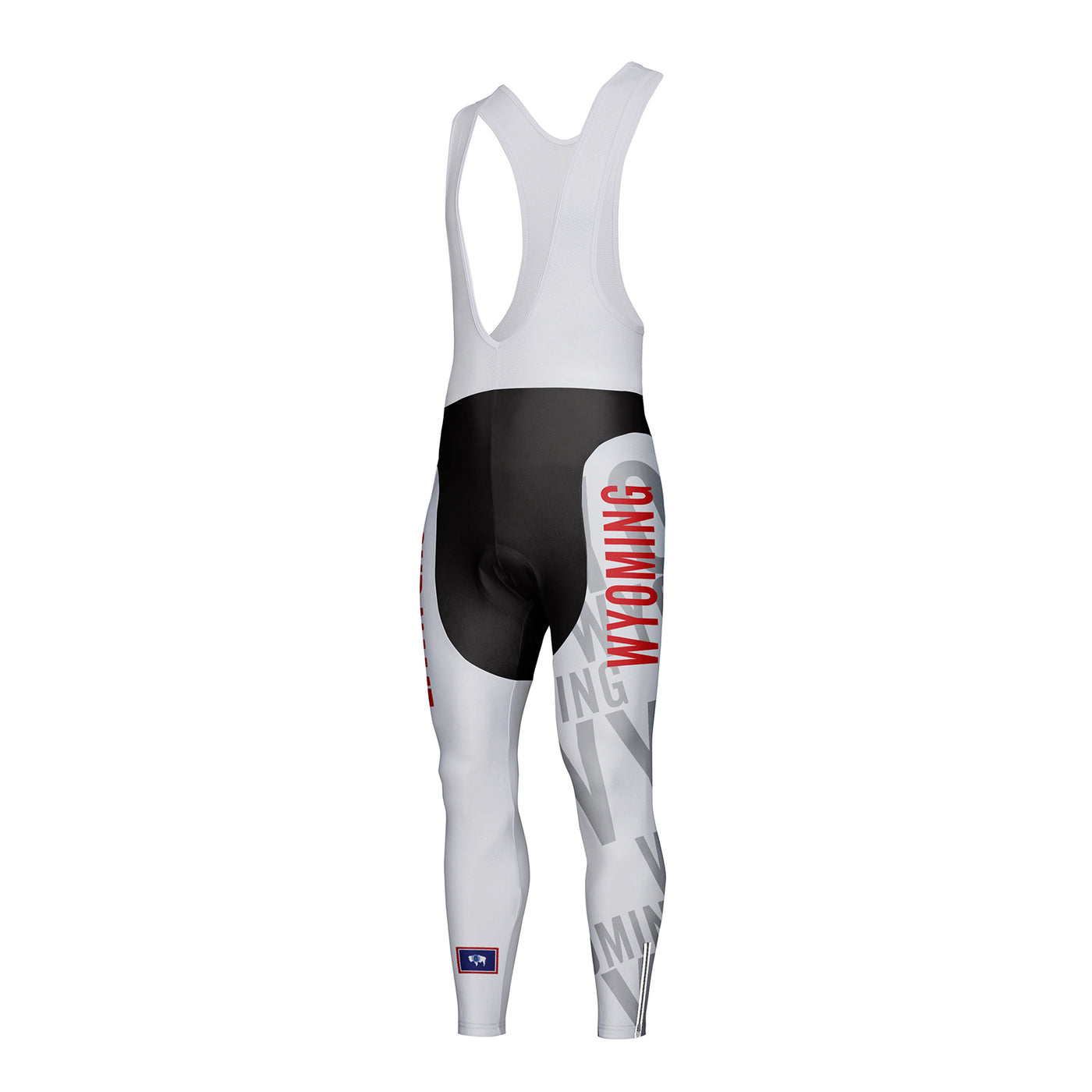 Customized Wyoming Unisex Cycling Bib Tights Long Pants