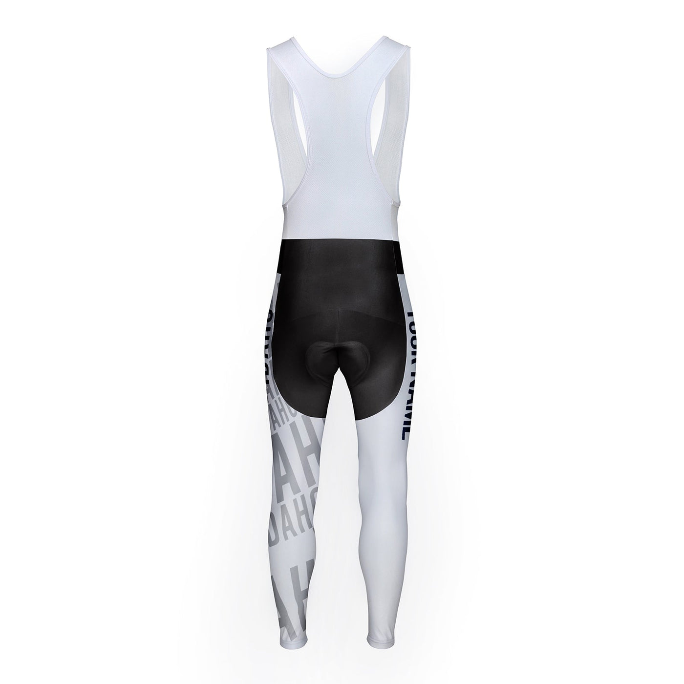 Customized Idaho Unisex Thermal Fleece Cycling Bib Tights Long Pants