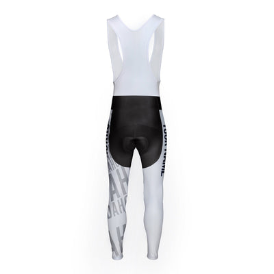 Customized Idaho Unisex Thermal Fleece Cycling Bib Tights Long Pants