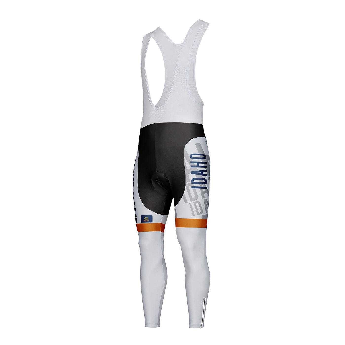 Customized Idaho Unisex Thermal Fleece Cycling Bib Tights Long Pants